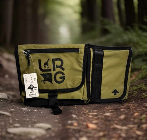 LRG Tactile Utility Sling Bag In Olive Green & Black New w/ Tag | eBay