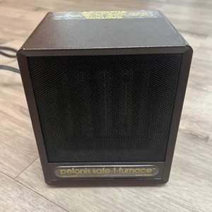 Pelonis Safe-T-Furnace 1450w The Original Portable Ceramic Space Heater Brown - Picture 1 of 4