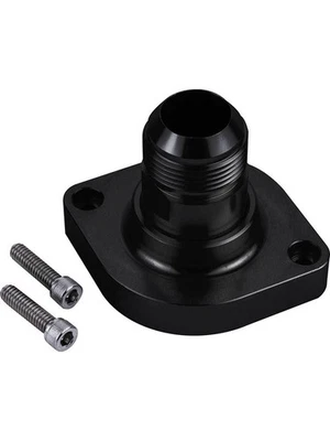 CVR Water Neck Straight 16 AN Male Swivel O-Ring Aluminum Black Anod (TSH5SABK) - Image 1 of 4