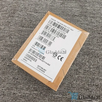 New 627195-001 627117-B21 HP 300GB 15K RPM 6Gb/s 2.5" SAS SERVER HDD Hard Drive - Image 1 of 4