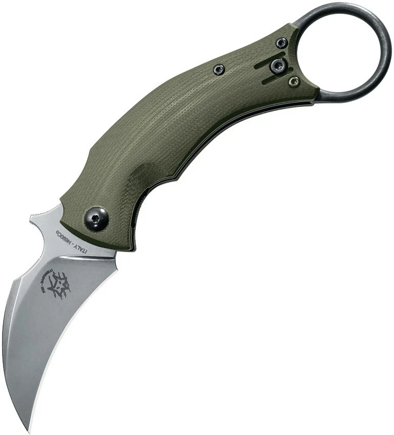 Bastinelli Creations Black Bird Linerlock OD Green FX-591 ODSW Stainless Steel - Image 1 of 1