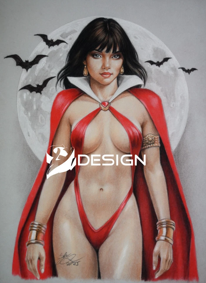 ORIGINAL COSPLAY ART by SLY  *** DRAWING # 11546 - Image 1 of 1