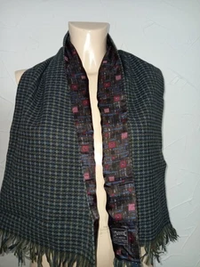 Vintage Schal Duggie Magestic Wooi Seide Made in Gt Britain Gr. 26x112 cm - Bild 1 von 7