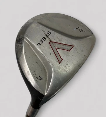 Club de Golf TaylorMade V Steel Fairway 3 Madera 15° Acero Flex R Foto 1 de 4