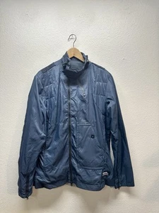 G Star Raw 5204 Men’s Military Moto Blue Full Zip Jacket Size XL - Picture 1 of 16