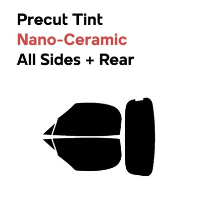 Película de ventana precortada automotriz nano tinte cerámico para Fiat 124 Spider 2017-2020 Foto 1 de 4