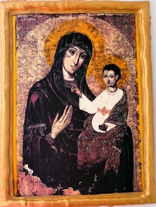Madonna Jesus Virgin Mary Panagia Catholic & Eastern Orthodox Icon Art - Picture 1 of 6