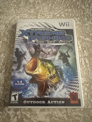 Shimano Xtreme Fishing (Nintendo Wii, 2009) New Factory Sealed - Image 1 of 3