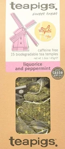 Teapigs Liquorice & Peppermint, 15 Tea Bags - Picture 1 of 2