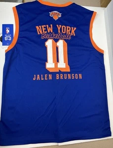 Jalen Brunson #11 New York Knicks blau Ultra Game Trikot Größe Large NBA - Bild 1 von 8
