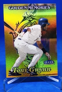 1998 FLEER TRADITION - *GOLDEN MEMORIES GOLD FOIL* TONY GWYNN #315 - PADRES MLB - Picture 1 of 6