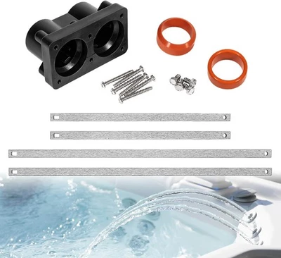Kit de tapa de extremo de calentador de bañera de hidromasaje 78077 para calentador de aguas termales, Limelight y Tiger River Foto 1 de 4