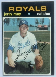 Jerry May 1971 Topps High #719 - Kansas City Royals - Imagen 1 de 2