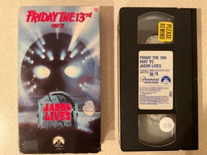 Friday the 13th Part VI: Jason Lives (VHS, 1987) Thom Mathews, Jennifer Cooke - Picture 1 of 3