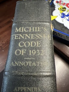 Michies Annotated Code of Tennessee 1932 - Imagen 1 de 10