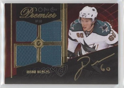 2009-10 O-Pee-Chee Premier Quad Memorabilia /299 Jason Demers #96 Rookie Auto RC - Image 1 of 2