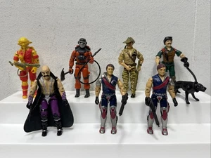 Vintage Original G.I. Joe ARAH Action Figuren Lot Blowtorch Recondo Barbecue Mutt - Bild 1 von 17