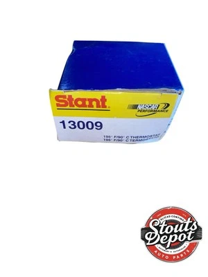 Termostato líquido de arrefecimento do motor Stant 13009 compatível com Chevrolet Dodge Ford GMC Jeep NOS - Imagem 1 de 4