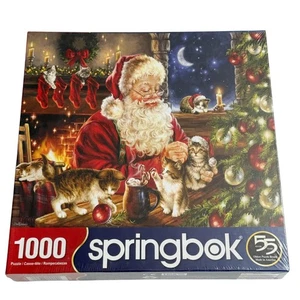 Springbok Weihnachtskätzchen 1000 Teile Puzzle Neu - Bild 1 von 2