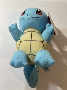 Pokemon Squirtle Plush 10" Stuffed Animal Turtle Toy Factory 2021 Tags - Picture 1 of 5