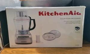 KitchenAid 13 Tassen Küchenmaschine KFP1330CU mit kompakter Klinge Aufbewahrungskoffer Neu aus altem Lagerbestand - Bild 1 von 6