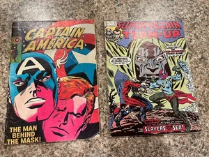 CAPTAIN AMERICA 6 AND SUPER VILLIAN TEAM UP 1 YAFFA  COMICS DIGESTS - Foto 1 di 6