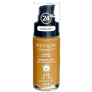 4 Pack Revlon ColorStay Makeup Foundation For Normal Dry Skin, Toast 370, SPF... - Picture 1 of 5
