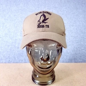 Cappello berretto da ballo BLUE HAWKS HSM-78 THE CORPS Navy MH-60R CVW-2 marrone scuro taglia unica usato in ottime condizioni - Foto 1 di 11