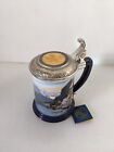 MONARCH OF THE VALLEY - BALD EAGLE COLLECTOR TANKARD STEIN MUG FRANKLIN MINT