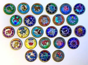 Pokemon Battling Coins - Nintendo Hasbro - Vintage - Rare - 1999 - You Choose - Picture 1 of 303