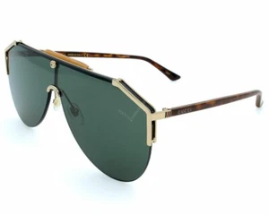 Gucci Aviator Gold/Havanna/Grün 99-01-140 Herren Sonnenbrille GG0584S 002 - Bild 1 von 4