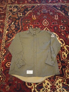 SCHÖNES Bollwerk feuerfestes leichtes Langarmshirt Herren XL REG grün kariert - Bild 1 von 8