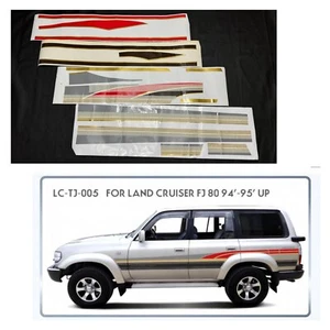 Pegatina/calcomanía completa personalizada para carrocería lateral Toyota Land Cruiser serie FZJ80 - Imagen 1 de 6