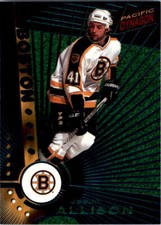 1997-98 Pacific Dynagon Emerald Green #6 Jason Allison - NM-MT