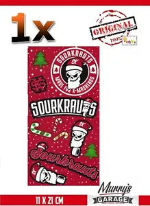SOURKRAUTS Christmas sticker sticker set decal sheets Wörthersee, VAG, GTI VR6 - Picture 1 of 2