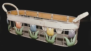 Deko Vitrinenkorb mit Tulpen - Bild 1 von 1