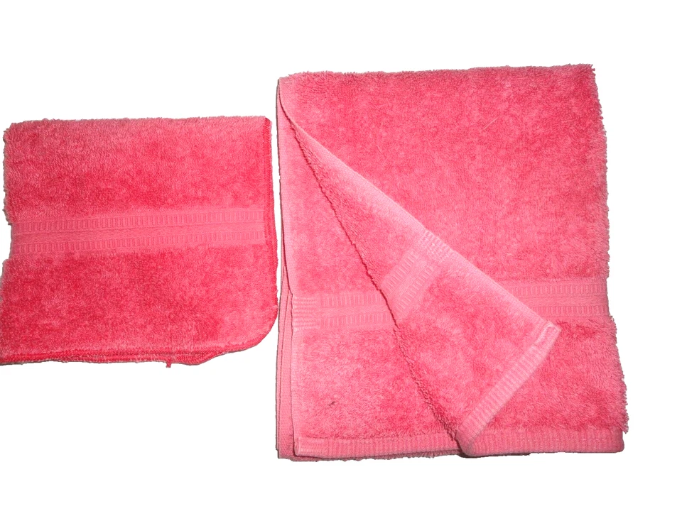 JUEGO DE TOALLAS Y PAÑOS DE MANO RALPH LAUREN CLASSIC CORAL (2 PIEZAS) Foto 1 de 3