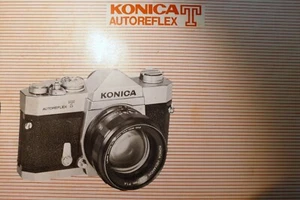 Konica Autoreflex T Camera Guide Booklet/Manual English EN - Picture 1 of 10