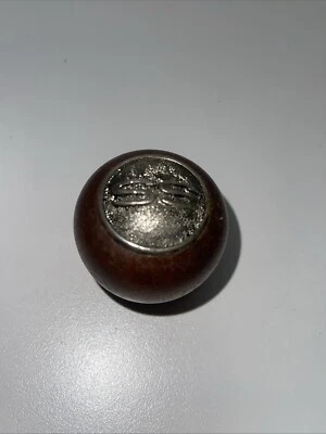Cal Custom Chevy 4 Speed Walnut Shifter Knob Ball Corvette BelAir Camaro (101a) — 第 1/4 张图片