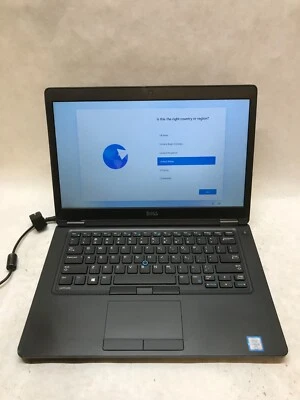 Dell Latitude 5480 14" Laptop i5 7th Gen 8GB RAM 128GB SSD WIN 11 C-Grade - - DW - Image 1 of 4