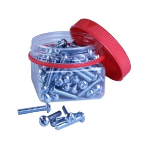 *CAJA ABIERTA* Tornillos de máquina de cabeza redonda Selecta® RH14114J 20 TPI 1/4 pulgada (100ct) - Imagen 1 de 5