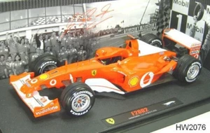 FERRARI F1 MICHAEL SCHUMACHER F2002 FRANCE GRAND PRIX CAR 1:18 by HOT WHEELS - Picture 1 of 1