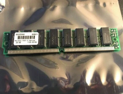 32MB 8Mx32 72-Pin EDO Non-Parity 60ns SIMM Memory RAM 16-Chip Apple Mac PC 8x32 - Image 1 of 3