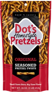 Dot's Homestyle Pretzels, Original Seasoned Pretzel Twists, 16 oz - Picture 1 of 9