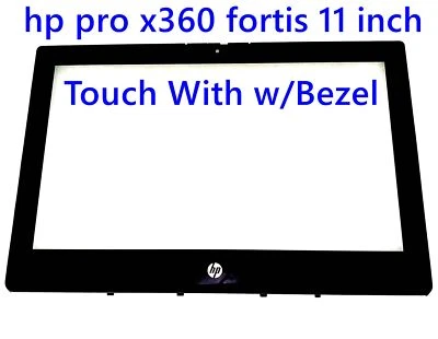  Reemplace Para HP Pro x360 Fortis 11 pulgadas G11 Pantalla Táctil Vidrio Digitalizador + con Bisel Foto 1 de 2