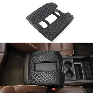 Carbon Fiber Center Console Armrest Pad Mat For Chevy Silverado/Suburban 2014-17 - Picture 1 of 14