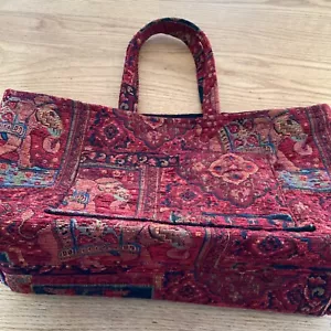 Bettz Designs XL Chenille Teppich Elefant Tragetasche USA - Bild 1 von 7