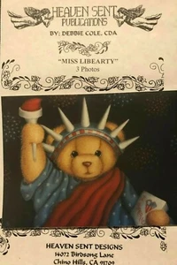 Dekoratives Tole Malerei Muster Paket: Miss Libearty von Debbie Cole - Bild 1 von 4