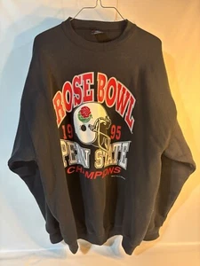 Vintage Penn State Sweatshirt Rose Bowl 1995 Garment Graphics Mens XL PSU USA - Picture 1 of 6