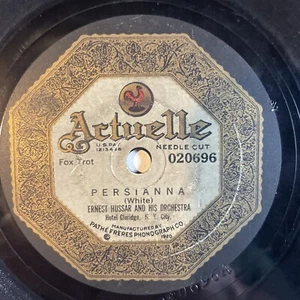 10" 78 RPM-Ernest Hussar-Persianna/Samuels' Music Masters-All That I Need Is You - Picture 1 of 4